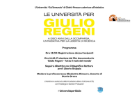 "Giulio Regeni - Tutto il male del mondo” alla “d’Annunzio” la proiezione speciale del documentario