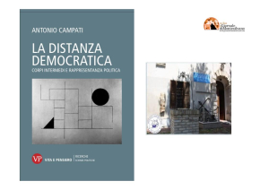 La distanza Democratica di Campati a Francavilla Urban festival