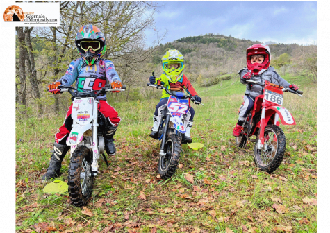 L’Aquila, corso della Federazione motociclistica italiana per bambini dai 6 ai 14 anni