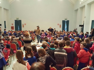 Montesilvano, bimbi a lezione di raccolta differenziata di rifiuti