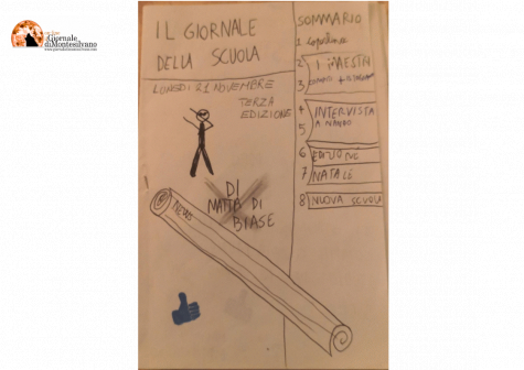 Fossacesia, bambino fonda giornalino cartaceo nella scuola primaria: il sindaco lo riceve.