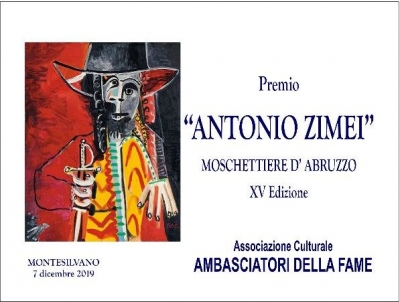 Montesilvano, Premio Zimei 2019: ecco i nomi