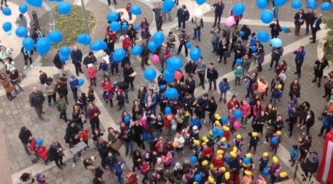 palloncini blu