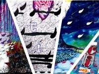 Iacomucci nel  "Segno, Colore, Forma in poetica visione"