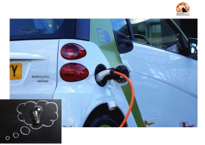 Casalincontrada, carica auto elettrica abusivamente dai vicini.