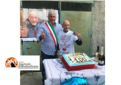 Bolognano. Auguri a Angelosante Nuccetelli per i suoi 100 anni