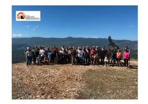 Sante Marie e Tagliacozzo: inaugurata la scultura "La carovana sul cammino"