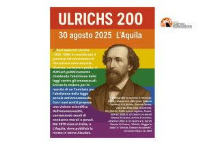 L'Aquila, celebrazioni per Karl Heinrich Ulrichs, il primo attivista LGBTQIA+ della Storia