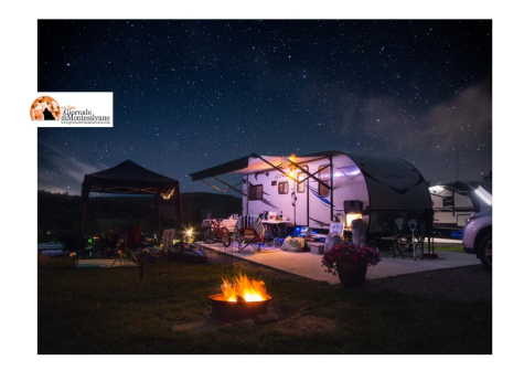 Carovana di ben 37 camper a Palena per il Plein Air dei Paesi Bandiera Arancione