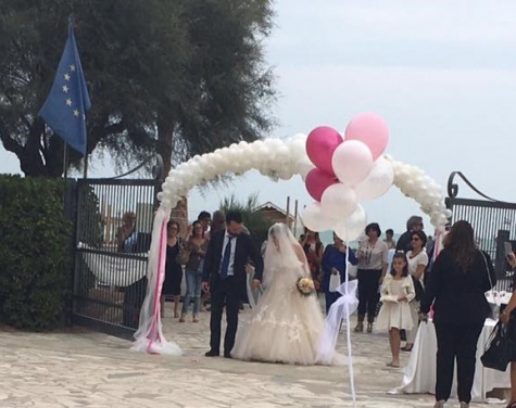 il matrimonio al Parco Le Vele