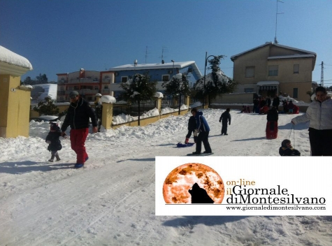 Neve 2012 a Montesilvano