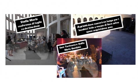 Stella Maris, confernza di questa estate per la destinazione - Aurum Pescara - conferenza di questa estate dove Sara Tarricone ha presentato il proprio progetto dedicato ai bambini