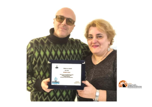 Premio alla carriera a Beniamino Cardines dall'Olimpia