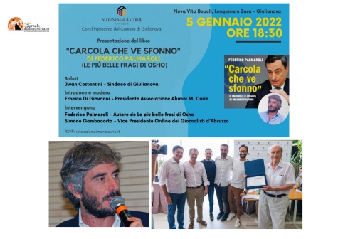 “Le più belle frasi di Osho”. Federico Palmaroli a Giulianova per il suo ultimo libro