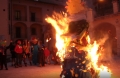 Villetta Barrea, la pupatta arde e saluta l'inverno
