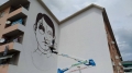 Montesilvano. Murales di PIxel Pancho in via Rimini.