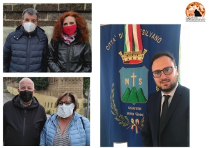 nella foto l'assessore Aliano e l'opposizione