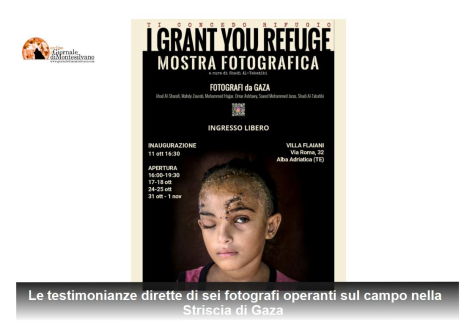 Alba Adriatica, mostra fotografica "I Grant You Refuge"
