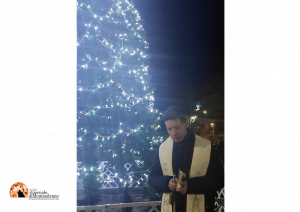 Giulianova. Accensione delle luminarie, nel centro del Lido.