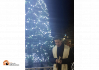 Giulianova. Accensione delle luminarie, nel centro del Lido.