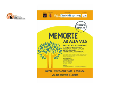 Memorie ad alta voce: Chieti ricorda la strage di via D’Amelio