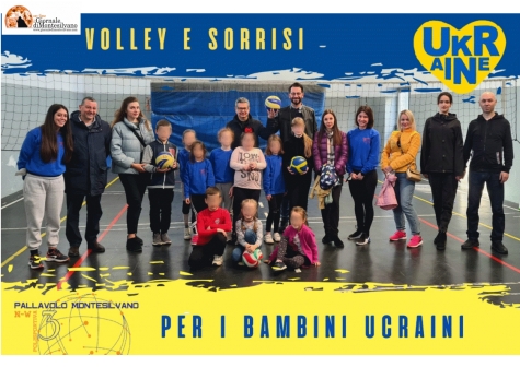 Pallavolo Montesilvano 3, minivolley gratuito per i bimbi ucraini