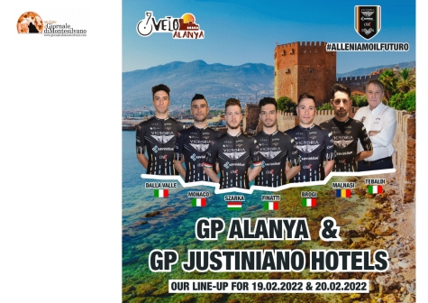Ciclismo. Grand Prix Velo Alanya e Grand Prix Justiniano Race: sei uomini della Giotti Victoria-Savini