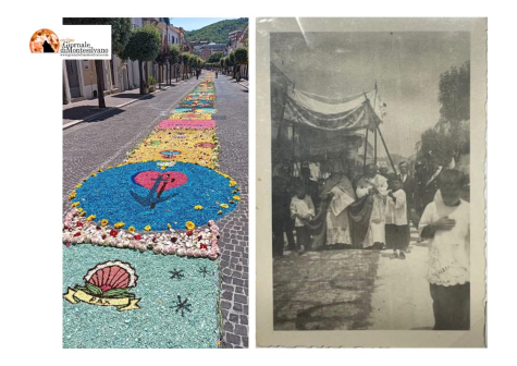 Casoli e l'infiorata: una storia di 80 anni.
