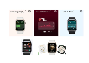 Confronto tra bracciali per la pressione e HUAWEI Watch D2
