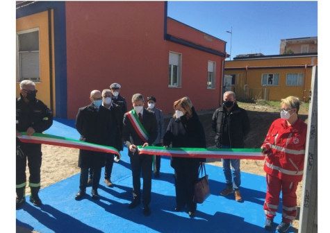 Pianella, inaugurato nuovo centro vaccinazioni
