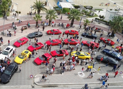 Ferrari. Giulianova il 15° raduno automobilistico “Abramo Guercioni”