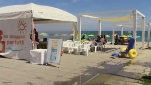 spiaggia libera disabili