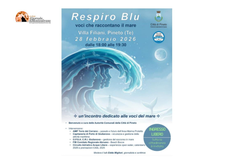 Atri e Pineto unite dal mare: sport, cultura e comunità il 28 febbraio 2026