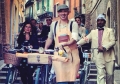 Abruzzo/Ora della Terra. Gesti simbolici: raccolta di immondizia e biciclettata