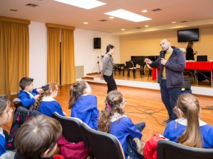 i bambini questa mattina