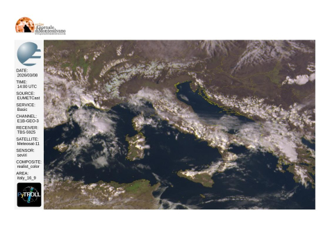 Ancora masse d'aria umida di origine atlantica e condizioni di instabilità