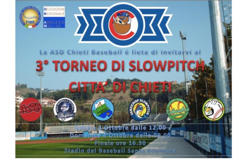 Chieti capitale del softball
