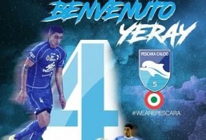 C5. Yeray nuovo giocatore del Pescara Classe ’87, arriva dal Gran Canaria.