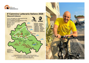 Il Cammino Letterario riparte da Giulianova 340 km attraverso l'Abruzzo
