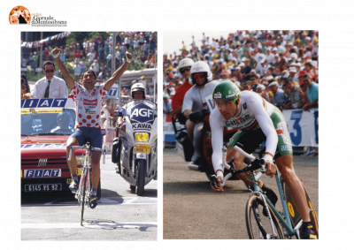 Volata verso il Giro, a Vasto arrivano Gianni Bugno e Claudio Chiappucci