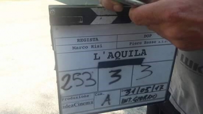Silvi, Risi gira le prime scene di "L'Aquila grandi speranze"