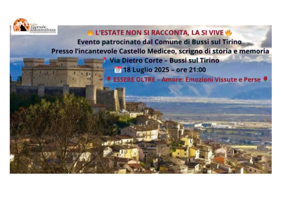 Bussi sul Tirino. Emozioni Vissute e Perse con Essere oltre