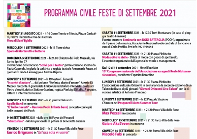 Lanciano, con la Fiera di Sant’Egidio parte il cartellone eventi.