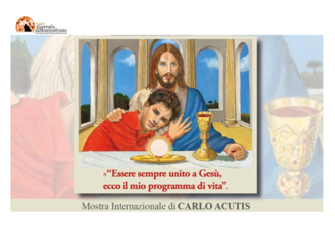 Pescara. San Carlo Acutis. Mostra internazionale "I Miracoli Eucaristici nel mondo".