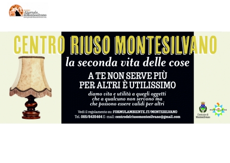 Centro di Riuso del Comune di Montesilvano - seconda vita a oggetti che non servono più