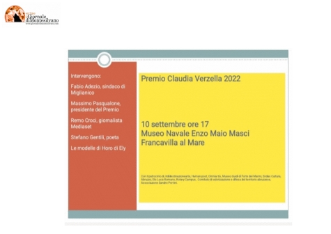 Francavilla, nel museo navale Enzo Maio Masci la cerimonia del Premio Claudia Verzella