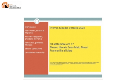 Francavilla, nel museo navale Enzo Maio Masci la cerimonia del Premio Claudia Verzella