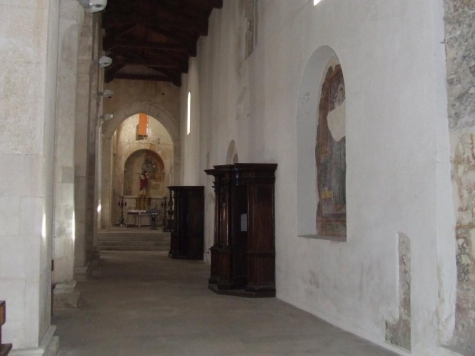 Corfinio, complesso della cattedrale di Valva,terra dei peligni