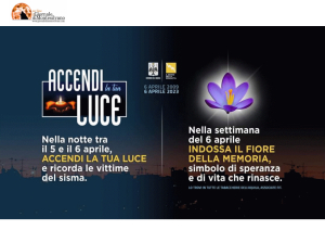 6 Aprile, Fossacesia ricorda le vittime del terremoto