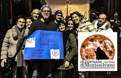 Cepagatti, donati 1000 euro a Parole di Lulù di Niccolò Fabi
